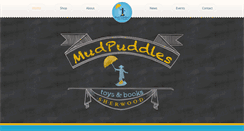 Desktop Screenshot of mudpuddlestoys.com